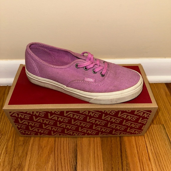 Vans Authentics Lilac Purple Sneakers - Picture 2 of 5